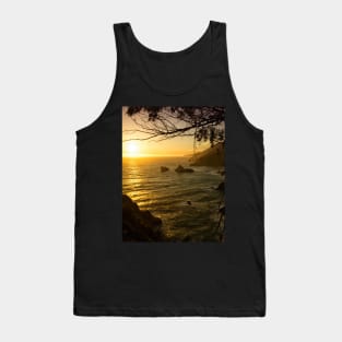 Pacific Coast Sunset Tank Top